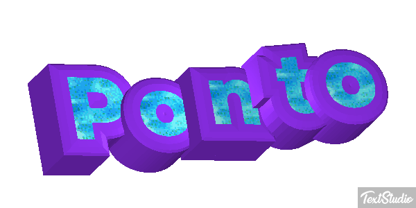 Ponto Efeito do texto
