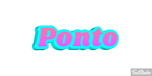 Ponto Efeito do texto