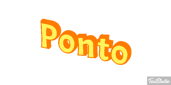 Ponto Efeito do texto