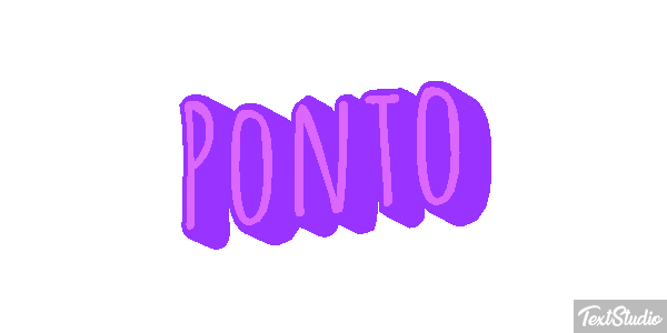 Ponto Efeito do texto