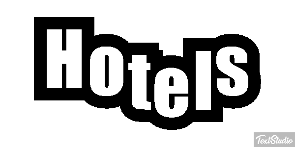 Hotels Effetto testo