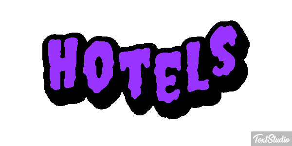 Hotels Effetto testo