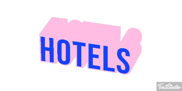 Hotels Effetto testo