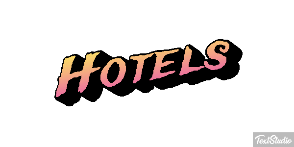 Hotels Effetto testo