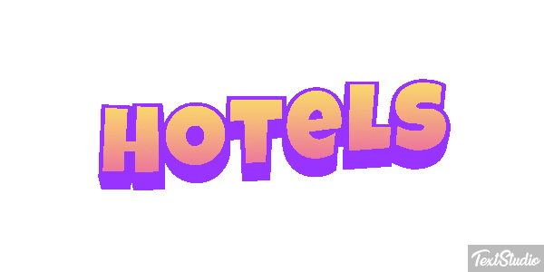 Hotels Effetto testo