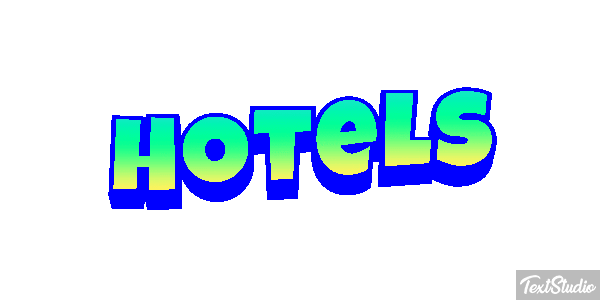 Hotels Effetto testo