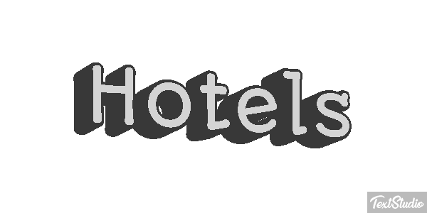 Hotels Effetto testo