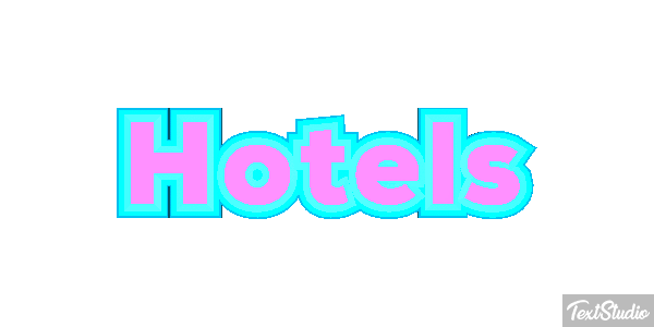 Hotels Effetto testo