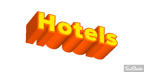 Hotels Effetto testo