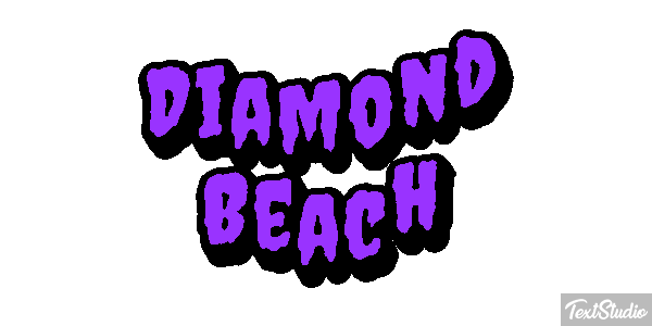 Diamond Beach Effetto testo