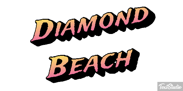 Diamond Beach Effetto testo
