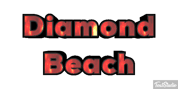 Diamond Beach Effetto testo