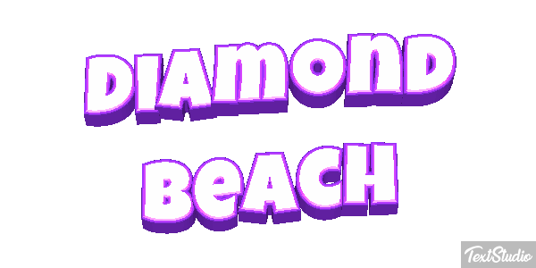 Diamond Beach Effetto testo