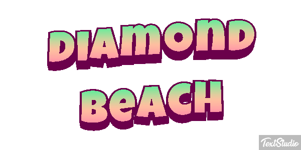 Diamond Beach Effetto testo