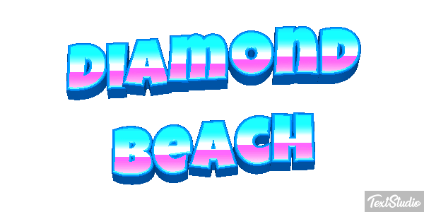 Diamond Beach Effetto testo