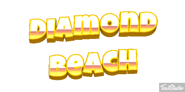 Diamond Beach Effetto testo
