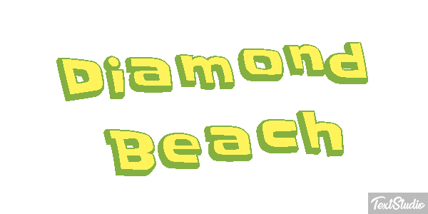 Diamond Beach Effetto testo