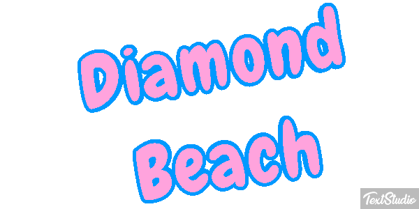Diamond Beach Effetto testo
