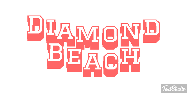 Diamond Beach Effetto testo
