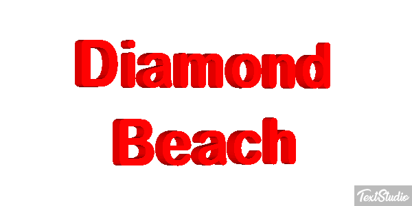 Diamond Beach Effetto testo