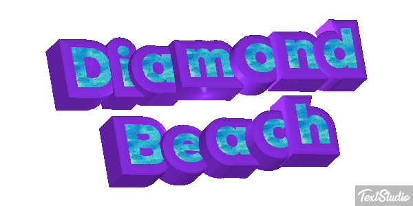 Diamond Beach Effetto testo