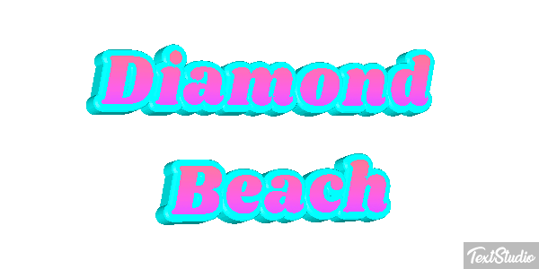 Diamond Beach Effetto testo