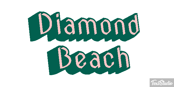 Diamond Beach Effetto testo