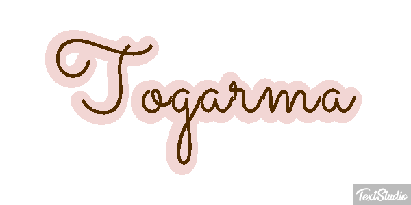 Togarma Efeito do texto