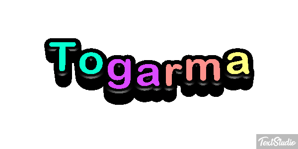 Togarma Efeito do texto