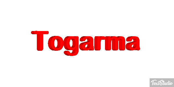 Togarma Efeito do texto