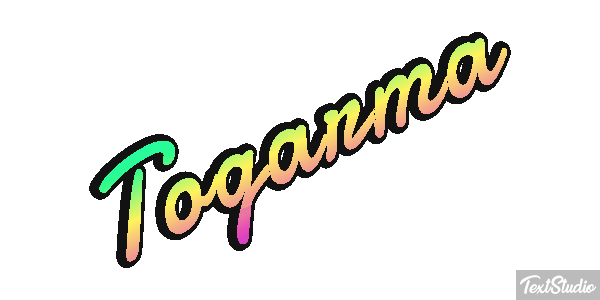 Togarma Efeito do texto