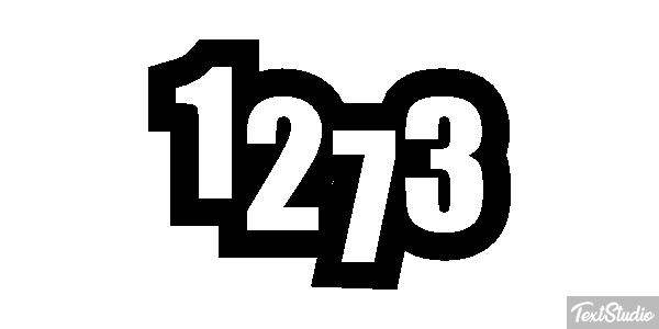 1273 Text effect