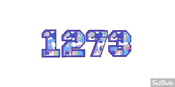 1273 Text effect