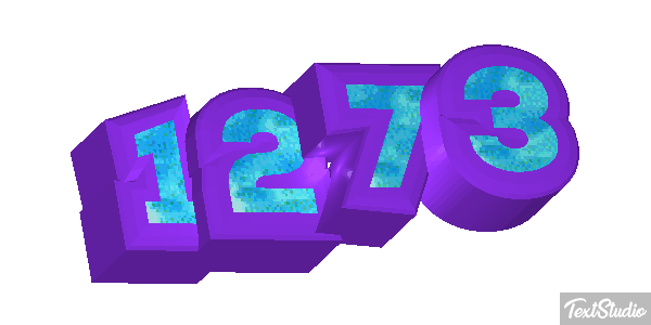 1273 Text effect