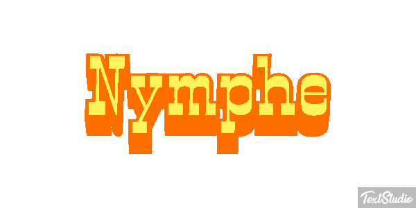 Nymphe Efekt tekstowy
