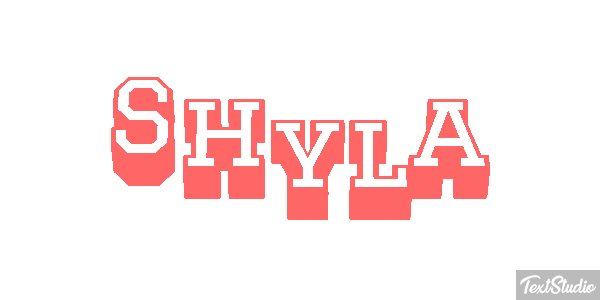 Shyla Efekt tekstowy