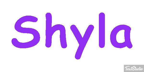 Shyla Efekt tekstowy