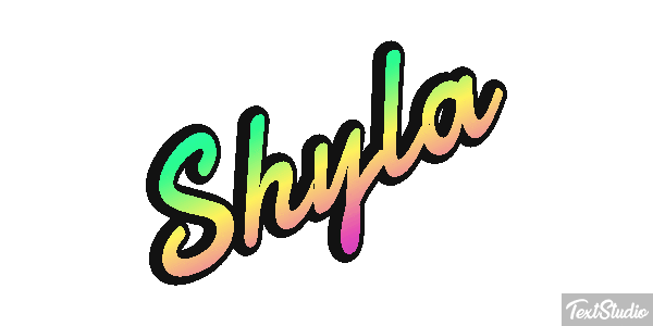 Shyla Efekt tekstowy