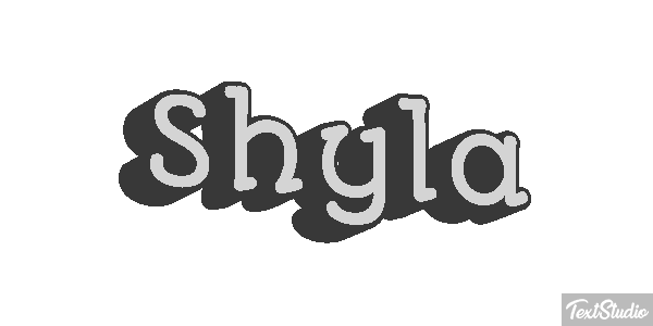 Shyla Efekt tekstowy