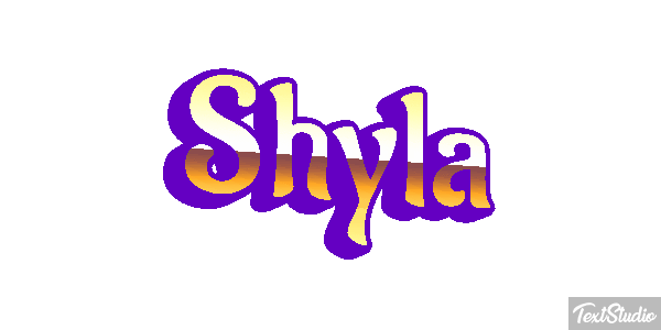 Shyla Efekt tekstowy