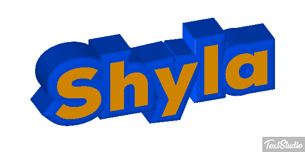 Shyla Efekt tekstowy