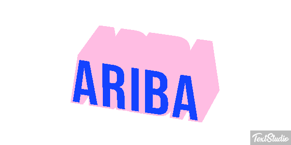 Ariba Effetto testo