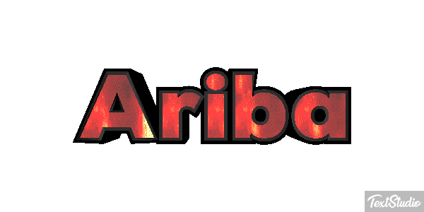 Ariba Effetto testo