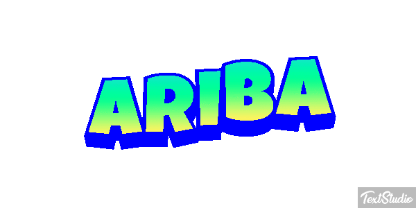 Ariba Effetto testo