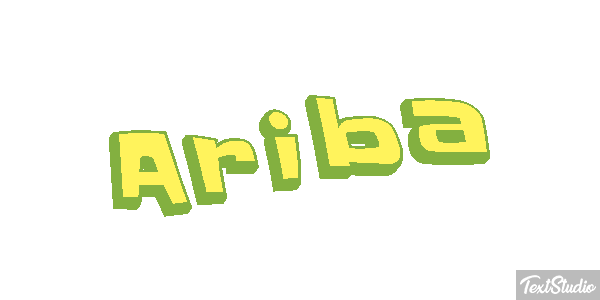 Ariba Effetto testo