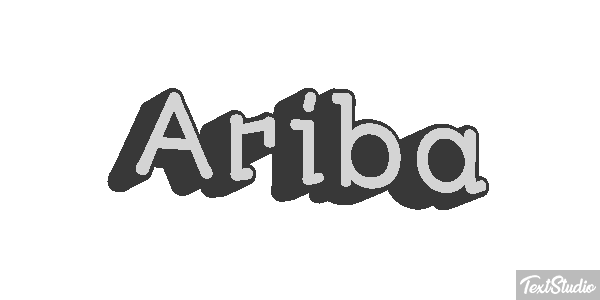 Ariba Effetto testo