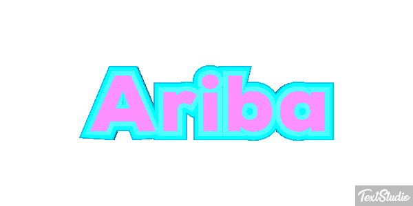 Ariba Effetto testo