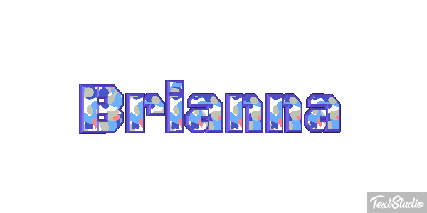 Brianna Text effect