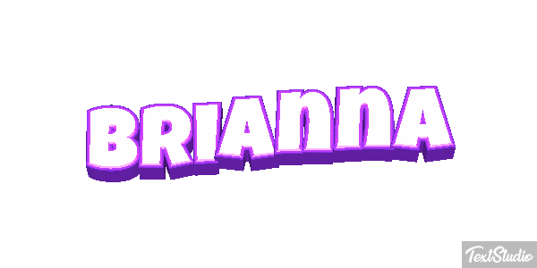 Brianna Text effect