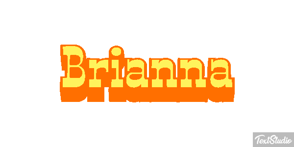 Brianna Text effect